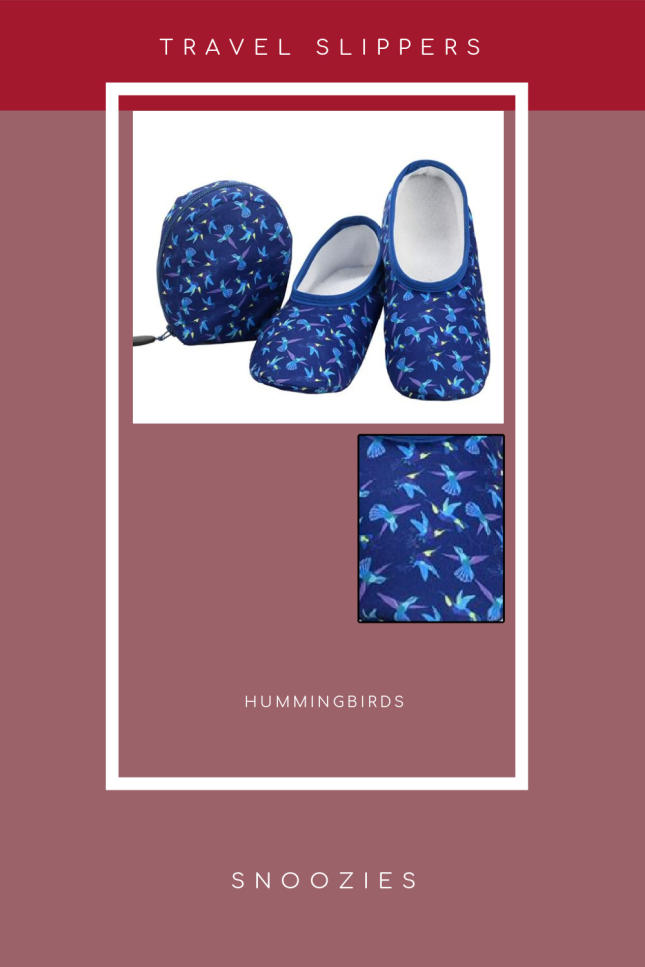 Snoozies travel slippers sale